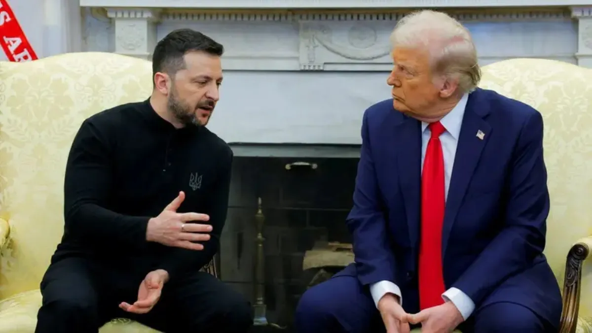  Trump greets Ukraine’s Zelenskyy at White House