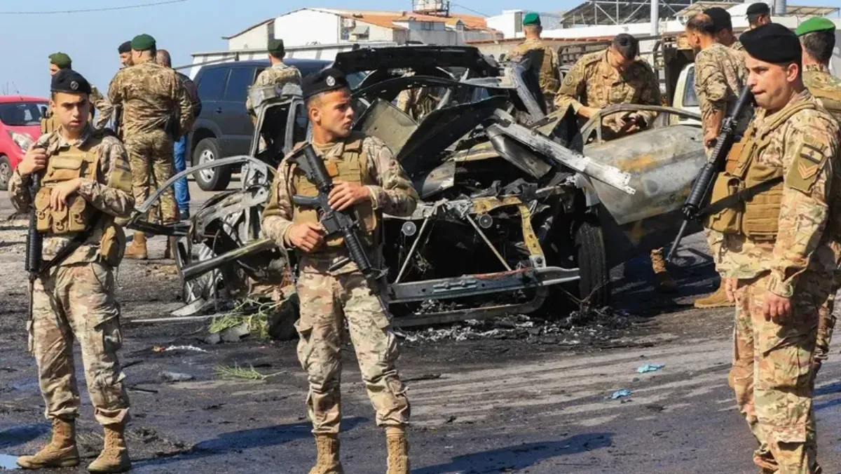  Lebanese president says disarming Hezbollah ‘delicate’ as two dead in strikes on south