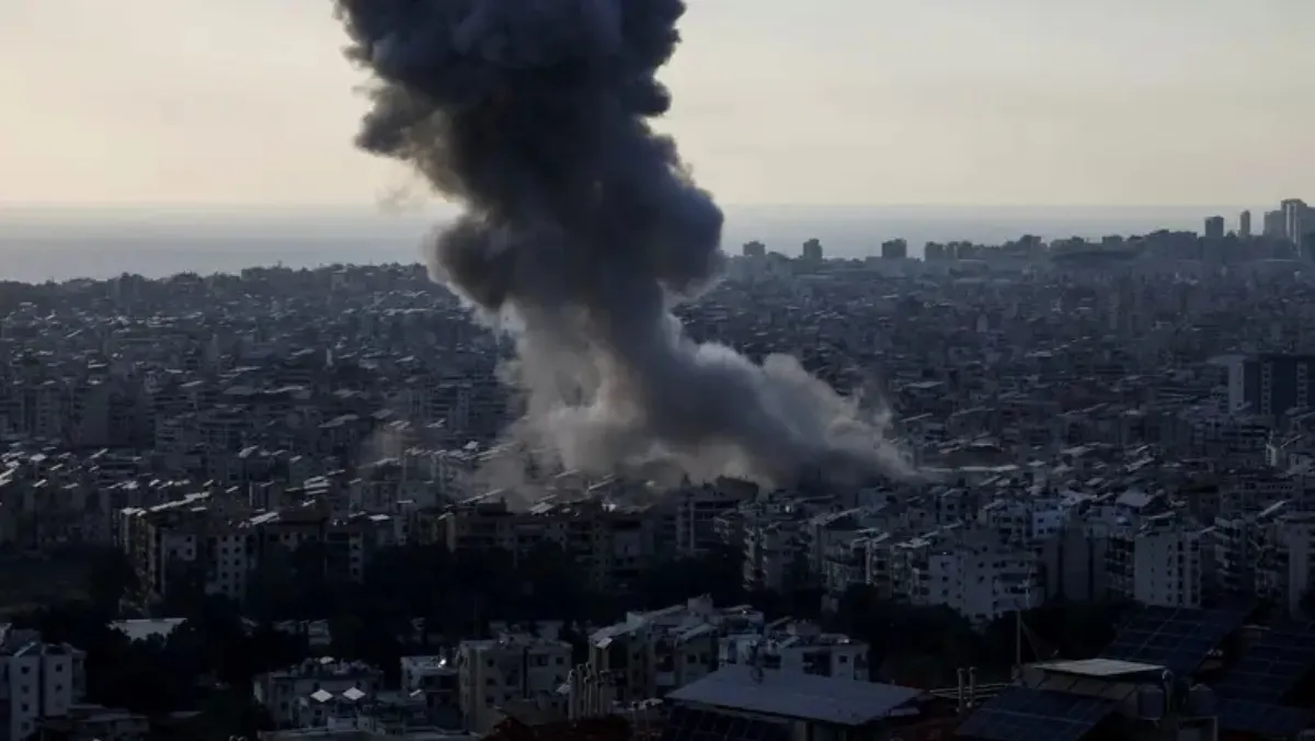  Israel says it struck Hezbollah missiles in southern Beirut