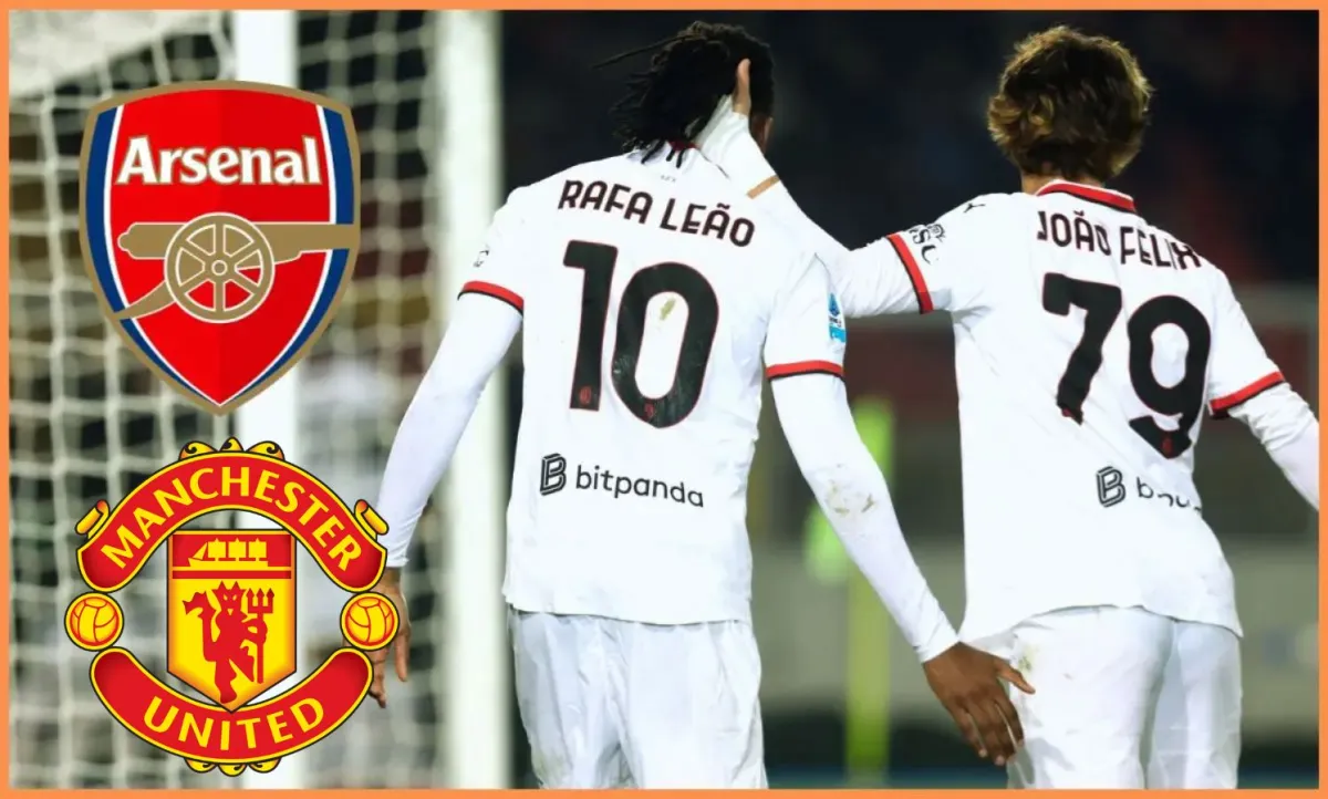 Man Utd & Arsenal Eye AC Milan Star Rafael Leao