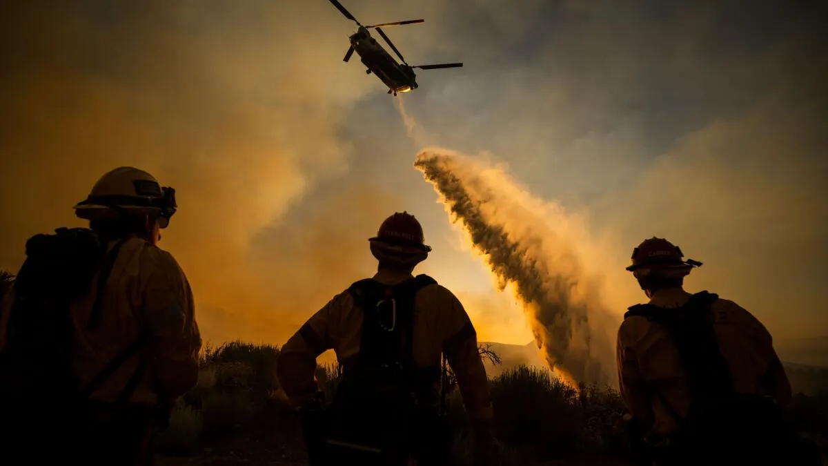 Summit Fire Containment Increases; Evacuation Orders Eased