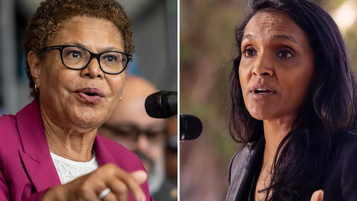 Bass and Raman Clash in Fiery Mayoral Debate Over Homelessness and Public Safety