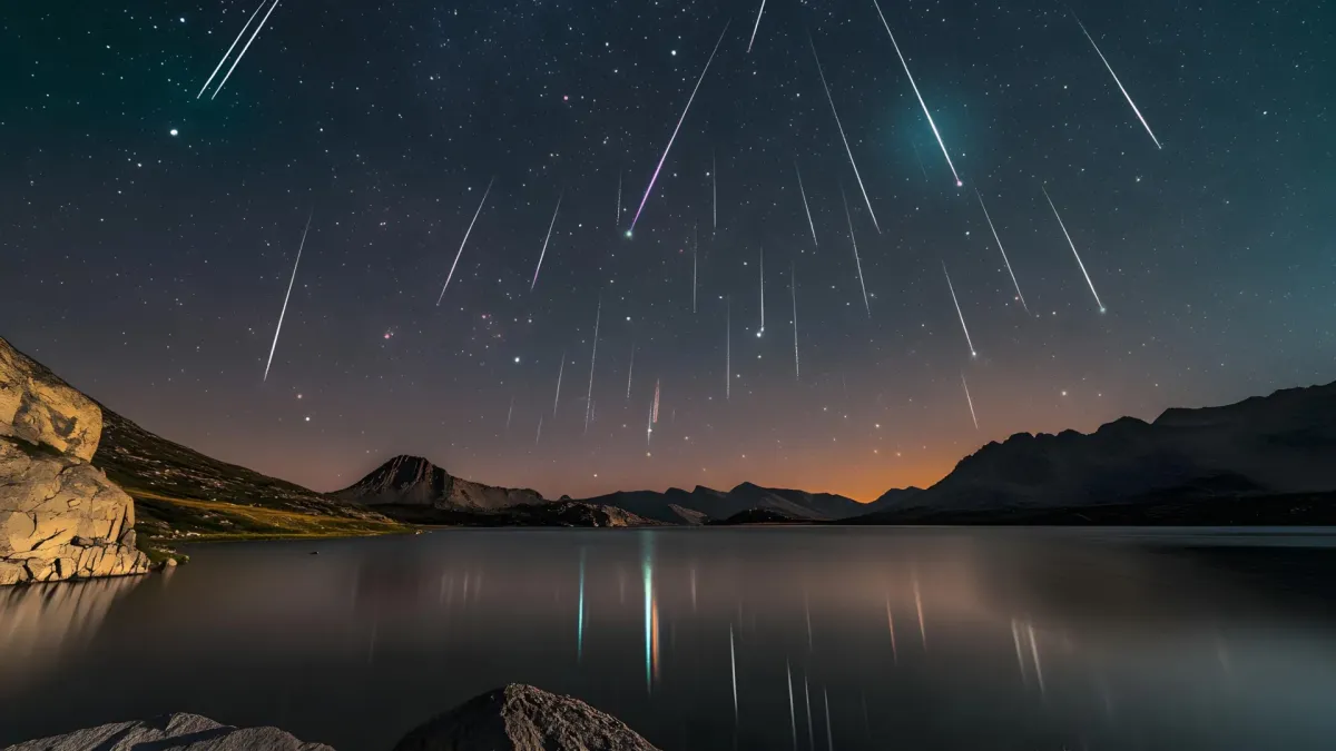 October Sky Show: Saturn, Halley's Comet Meteors, and Moon-Pleiades Dance