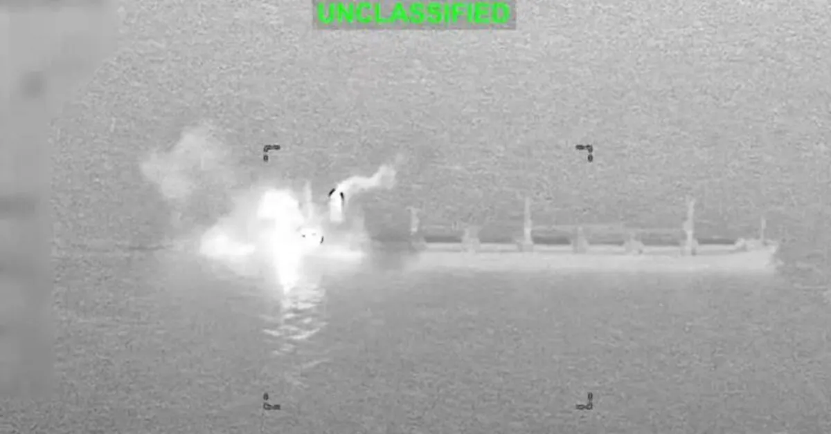 US Military Disables Cargo Ship Attempting to Breach Iran Blockade