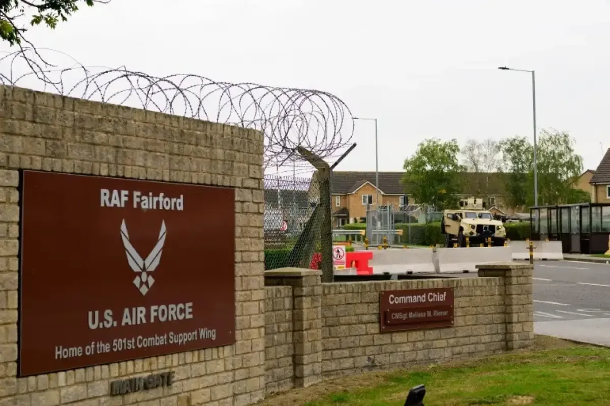 UK Threatens Iran Over RAF Fairford Incident