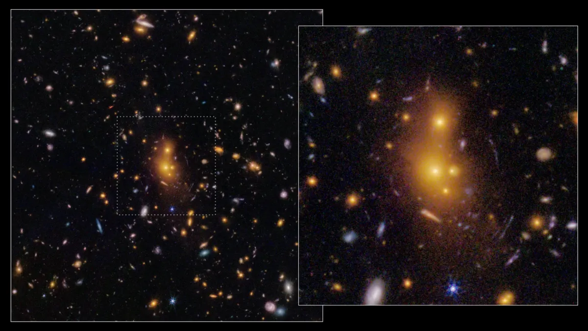 Webb Telescope Spots Ancient Cosmic Structure That Rewrites Universe's History